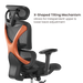 BRATECK SpineX Ergonomic Office Chair with Posture Enhancement. Human Engineerin