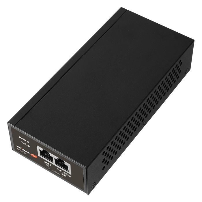 EDIMAX IEEE 802.3bt 2.5 Gigabit PoE++ Injector 90W. Provides Power & Data up to