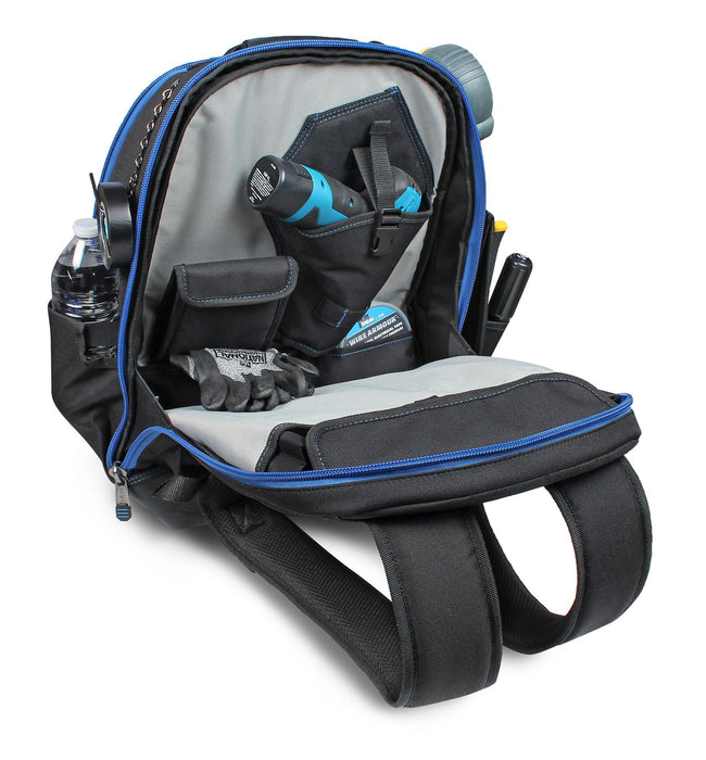 IDEAL INDUSTRIES Pro Series Dual Compartment Backpack.