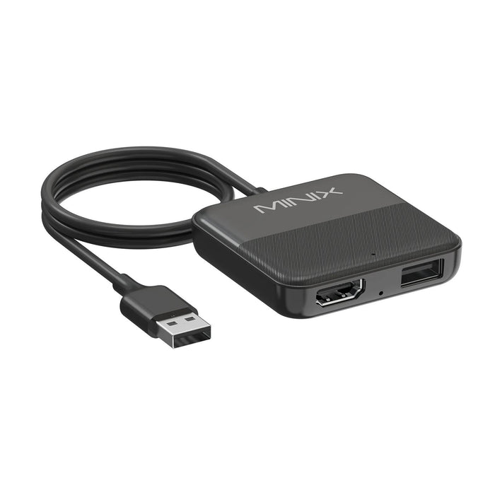 MINIX 3-in-1 Wired Carplay/Android Auto to Wireless Connection/HDMI-In Media Hub
