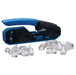 IDEAL INDUSTRIES Data and Voice Modular Plug Crimp Tool Kit. Includes 10x RJ-11