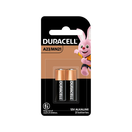 DURACELL Specialty MN21/A23 12V Alkaline Battery. Pack of 2