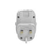 JACKSON Outbound Travel Adaptor with USB-A/C. Converts 2-Pin NZ/AUS Plugs for Us