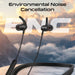 PROMATE SportFit HiFi Wireless Neckband Earphones with 200 Hours Playtime. ENC N
