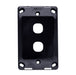 AMDEX Switch Plate ONLY. 2 Gang Wall Face Plate (Accepts Clipsal Style Mechs). B