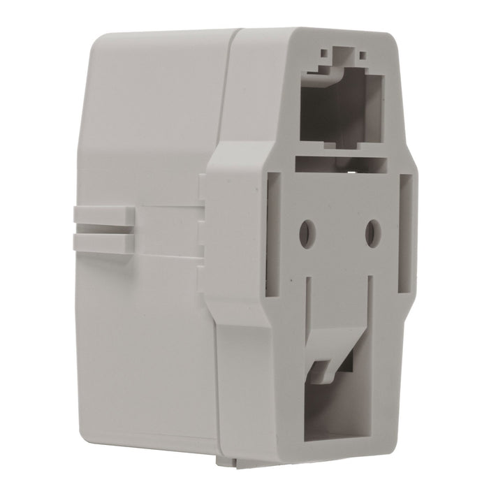 DYNAMIX 1 Port Unloaded Keystone Surface Mount Enclosure.