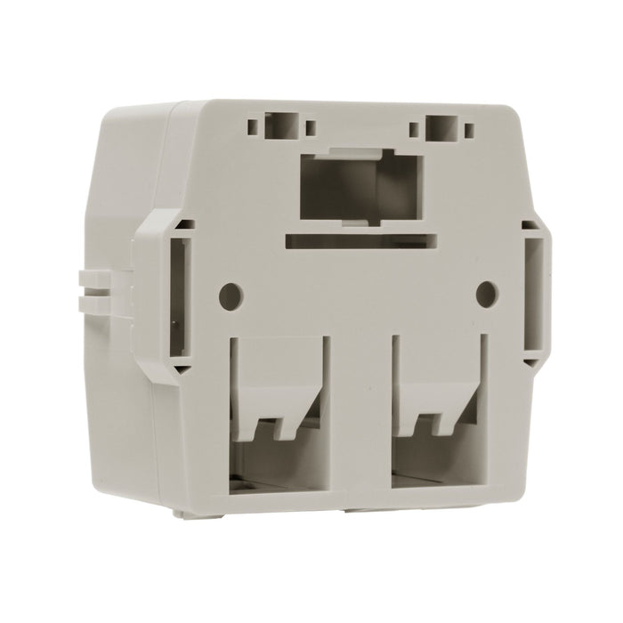 DYNAMIX 2 Port Unloaded Keystone Surface Mount Enclosure.