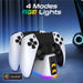 VERTUX 2-in-1 Charging Dock for PS5 DualSense Controller with RGB Lights. Chargi