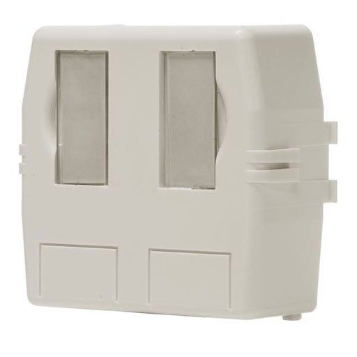 DYNAMIX 2 Port Unloaded Keystone Surface Mount Enclosure.