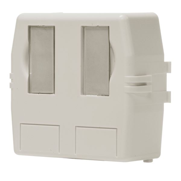 DYNAMIX 2 Port Unloaded Keystone Surface Mount Enclosure.
