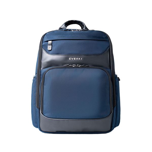 EVERKI Onyx Navy Laptop Backpack. Up to 17.3". Travel Friendly, Hard-Shell, Quic