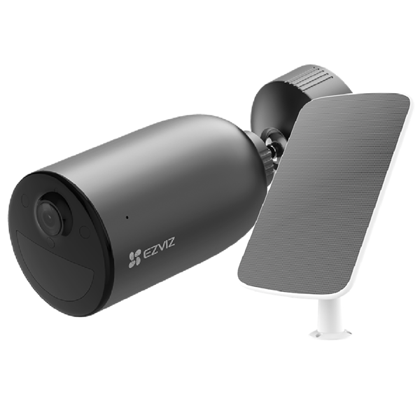 EZVIZ 2MP (2K) WiFi Outdoor Single Security Camera with Solar Panel Bundle. 5200