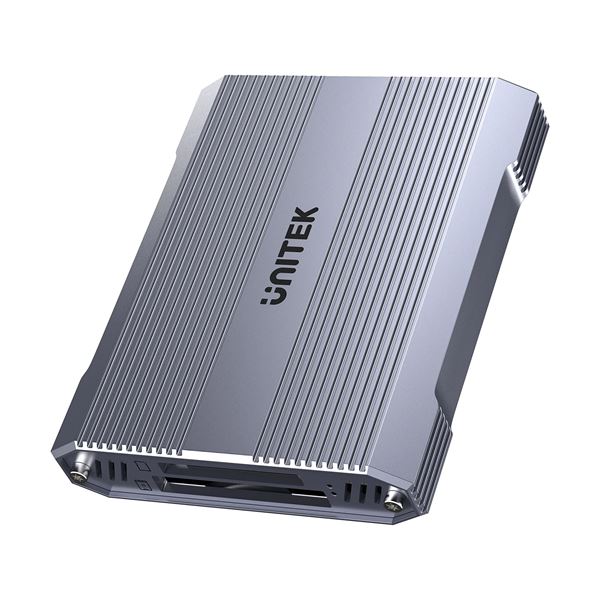 UNITEK CF Express Type B Multi Card Reader with Hub. Supports 10Gbps USB-A; High