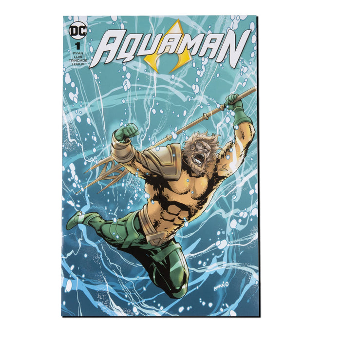 DC Direct 7In Figure With Comic Aquaman Wv3 Aquaman