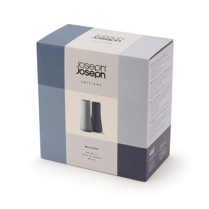 Joseph Joseph Milltop Salt & Pepper Set - Sky S&P