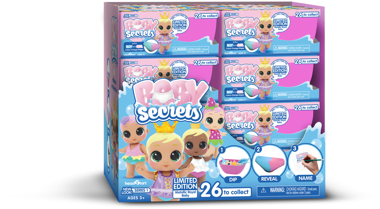 Baby Secrets Bathtime Surprise - Sgl Pack CDU32