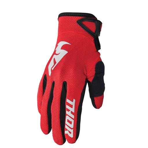 Glove S23 Thor Mx Sector Red/White Small