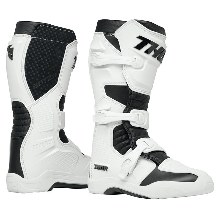 Motorcross Boots S24 Thor Mx Blitz Xr Mens Wh/Bk Size 8