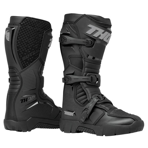 Motorcross Boots S24 Thor Mx Blitz Xr Trail Atv Treaded Mens Bk/Gy Size 8