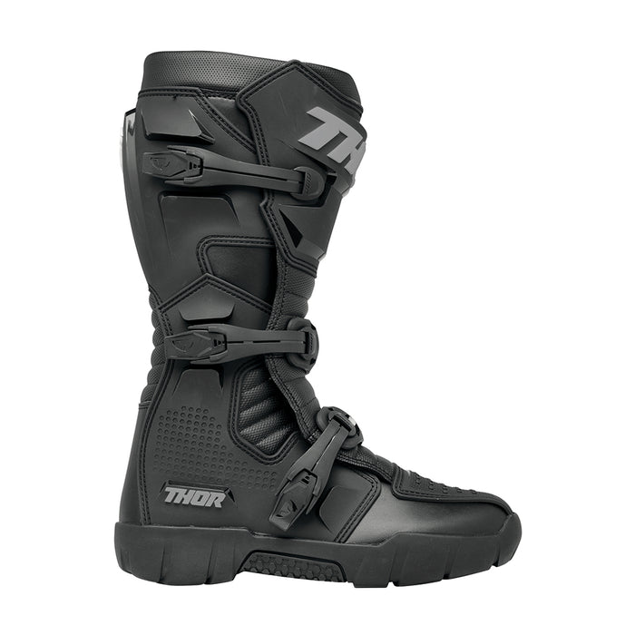 Motorcross Boots S24 Thor Mx Blitz Xr Trail Atv Treaded Mens Bk/Gy Size 9