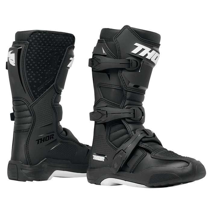 Motorcross Boots S24 Thor Mx Blitz Xr Youth Bk/Wh Size 6