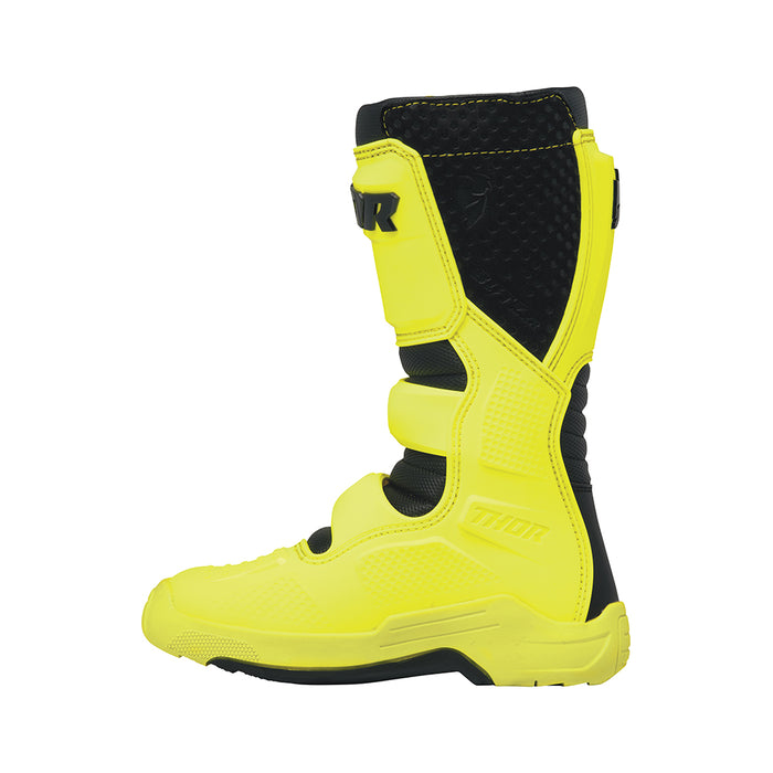 Motorcross Boots S24 Thor Mx Blitz Xr Youth Ac/Bk Size 5