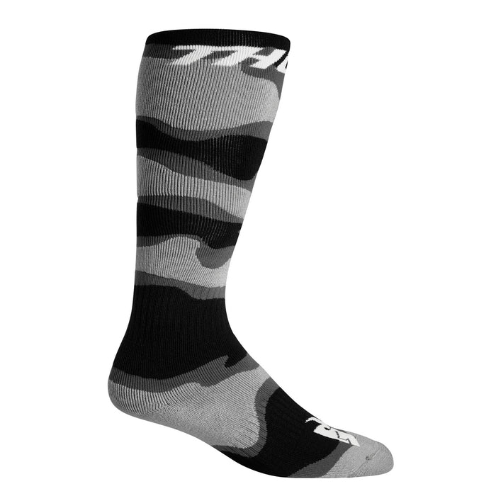 THOR MX YOUTH SOCKS S22 CAMO GREY/WHITE