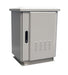 DYNAMIX 18RU Outdoor Freestanding Cabinet. (800x600x975mm) IP45 Rated, Angled Pi