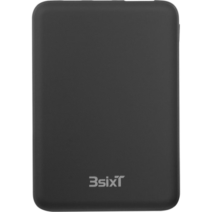 3sixT JetPak Basix 2.0 5000mAh Power Bank PowerBank - Black