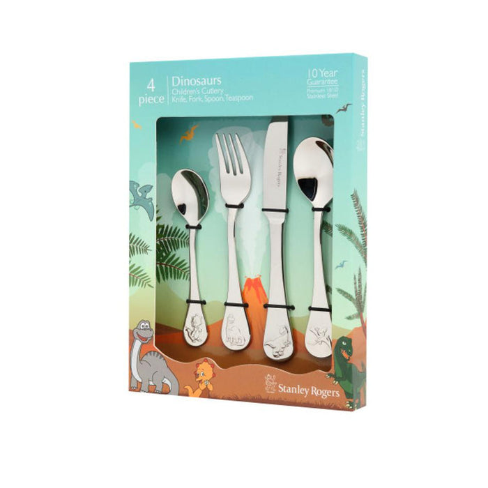 Stanley Rogers Children's Cutlery 4 Piece Set - Dinosaurs