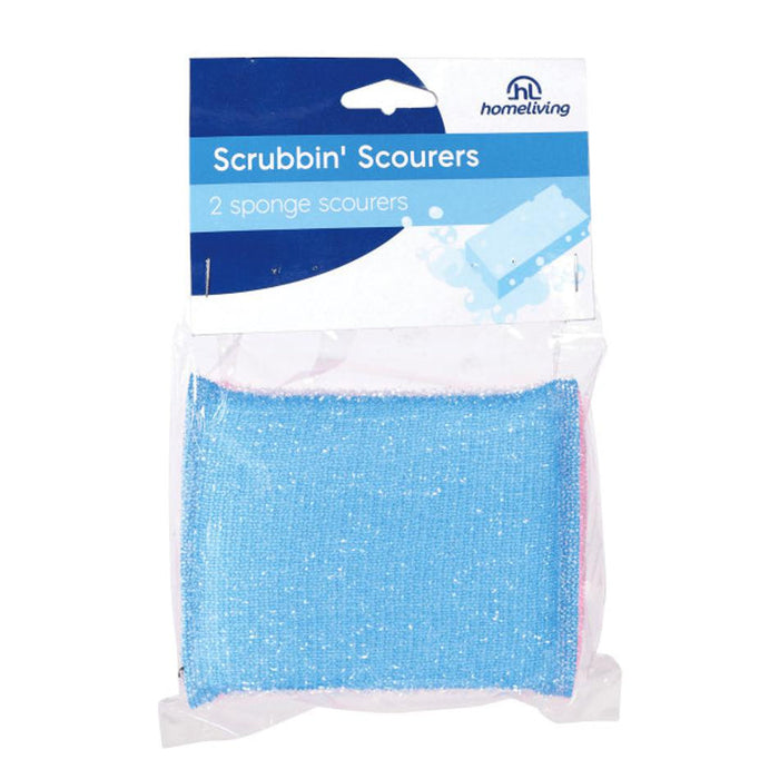 Homeliving Spongescourer Pack 2