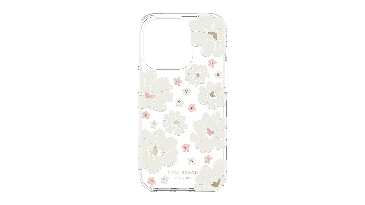 Kate Spade New York Hardshell Case for iPhone 14 Pro - Classic Peony KSNY