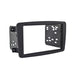 fitting kit mercedes c class 2001 - 2004 clk 04 on double din (black)