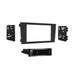 fitting kit audi a6 2000 - 2005 din & double din black