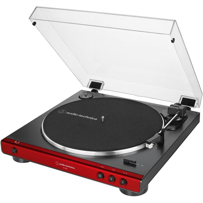 Audio Technica LP60X Fully Automatic Turntable - Red