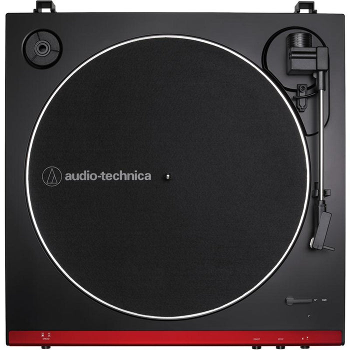 Audio Technica LP60X Fully Automatic Turntable - Red