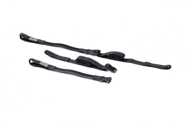 Rok Straps. 2 Adjustable Straps. Black. 500-1500 Mm Size Adjusatble Straps With