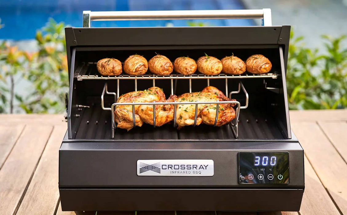 Crossray eXtreme BBQ Electric Outdoor Kitchen with BBQ & Two Cabinets