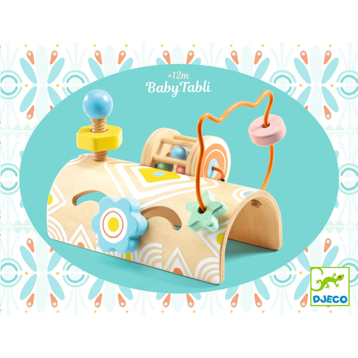 BabyTabli wood activity table