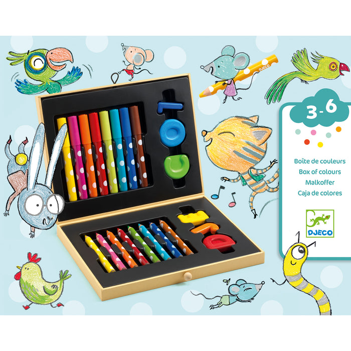 Box of colours for toddlers