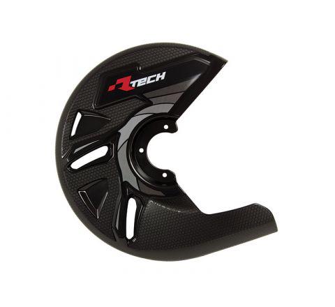 DISC GUARD RTECH SUITABLE FOR STD OR OVERSIZE DISC REQUIRES MOUNTING KIT SOLD SEPARATELY BLACK