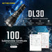 Nitecore Dl30 Diving Light Ip68 1100 Lumens
