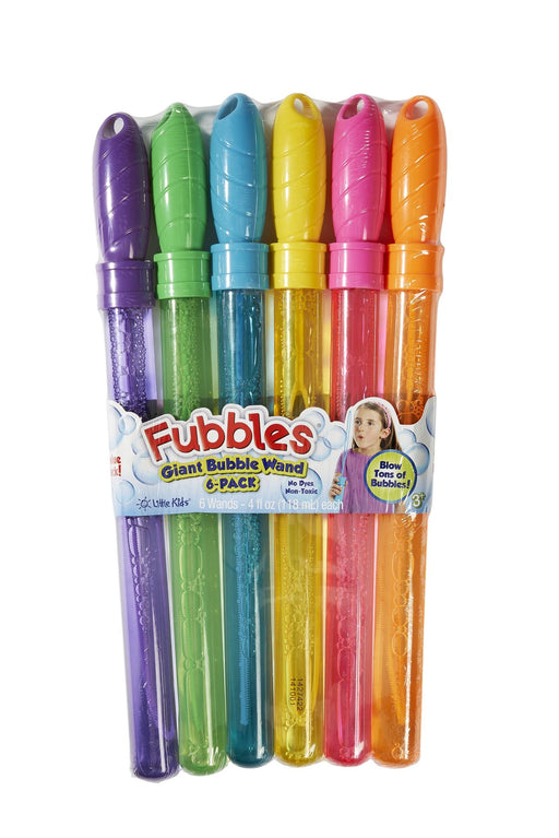 Fubbles Bubble Wand - 6 Pack