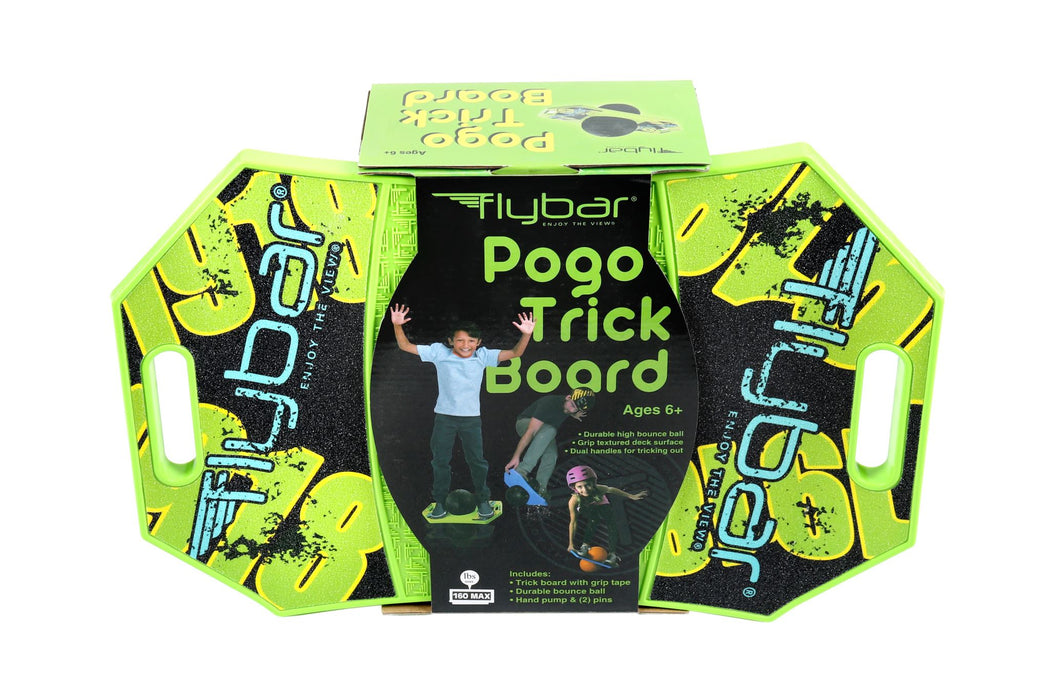 Pogo Trick Board - Green Mean