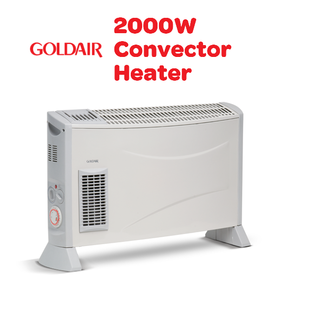 Goldair 2000W Convector Heater GCV330 9420014212854