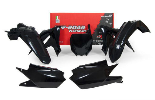 PLASTIC KIT RTECH YAMAHA YZ450F 18-21 YZ250F YZ450FX 19-21 YZ250FX 20-21 BLACK