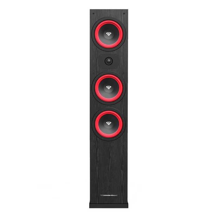 Cerwin Vega La Series Home Audio 6.5" 3-Way Tower Speaker Black (Pair)