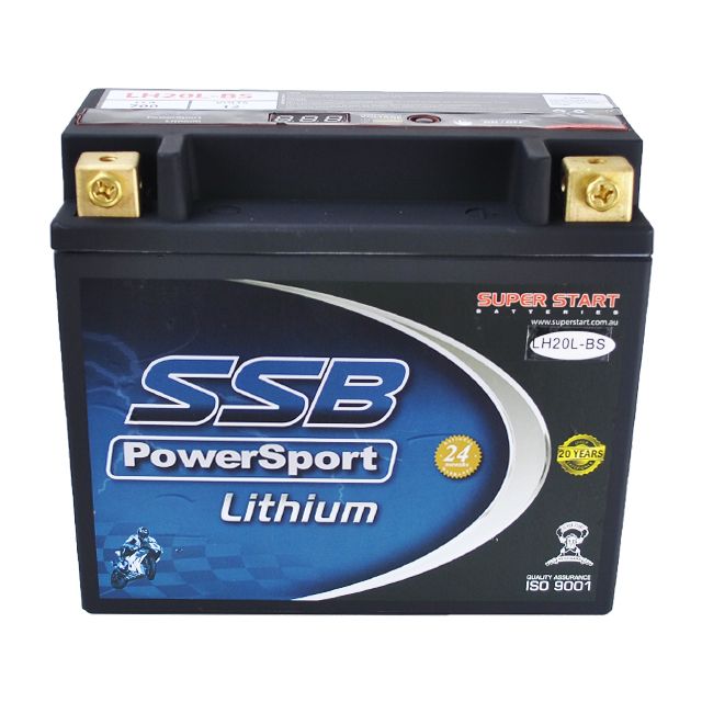 Motorcycle And Powersports Battery Lithium Ion 12V 700Cca By Ssb Lightweight Lit