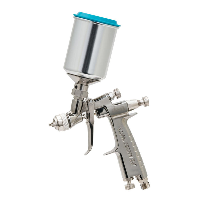 Iwata gravity spraygun LPH80 1.0MM E4 CAP + 150ML ALU POT