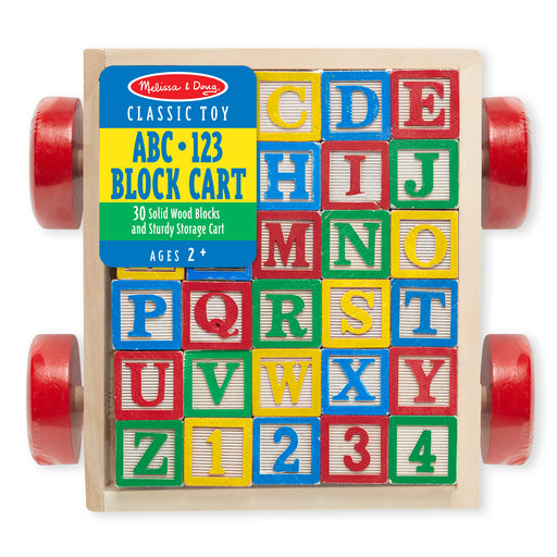 Classic ABC Block Cart (UC)